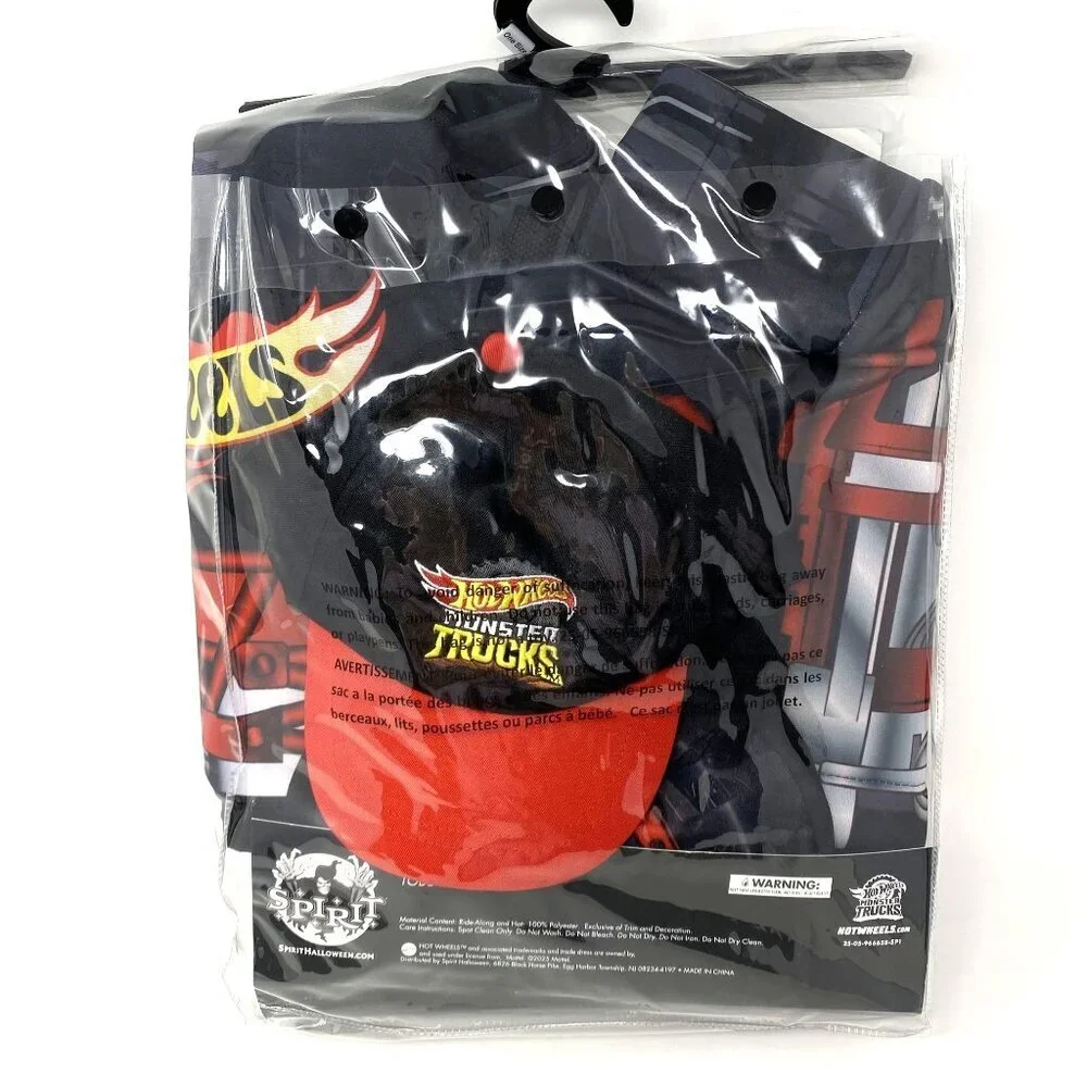 Spirit Halloween Hot Wheels Bone Shaker Toddler Ride Along Costume One Size - Picture 7 of 9